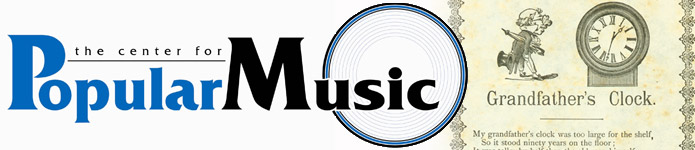 Center for Popular Music horizontal logo