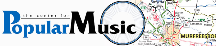 Center for Popular Music horizontal logo