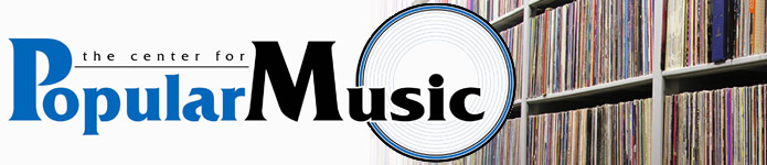 Center for Popular Music horizontal logo